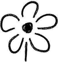 Bold flower illustration